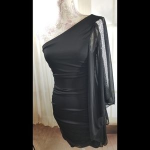 💎Bongo💎 Off Shoulder Rhinestone cocktail dress